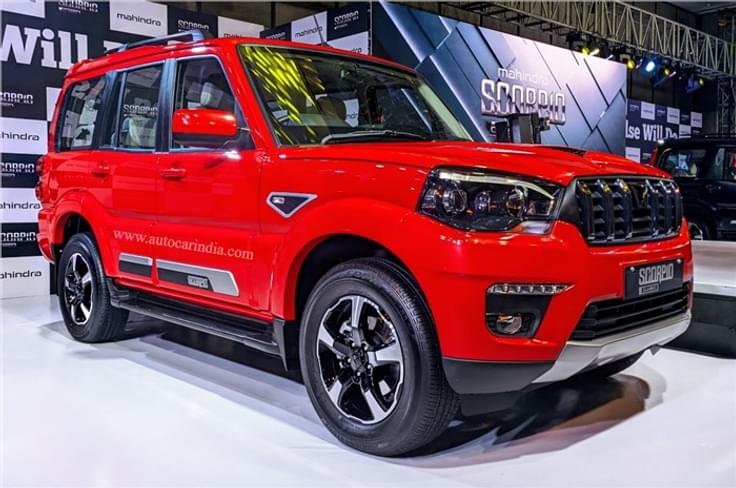 Mahindra Scorpio Classic (August 19) -
The original Scorpio got a new name and also a new engine and suspension improvements.
Mahindra Scorpio Classic (August 19) -
The original Scorpio got a new name and also a new engine and suspension improvements.